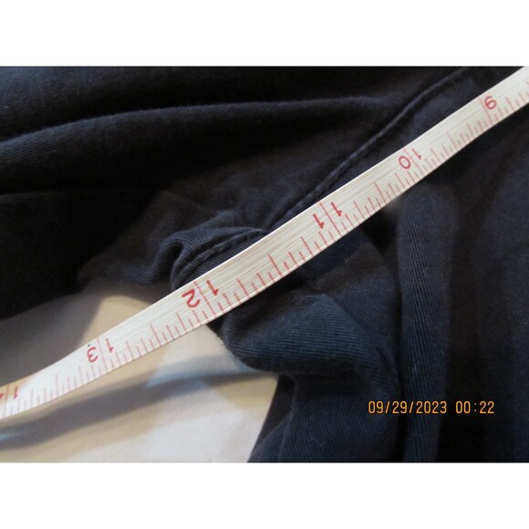 Gloria Vanderbilt Made in Jordan black jean pants back pockets stretch size 14 - Picture 6 of 14